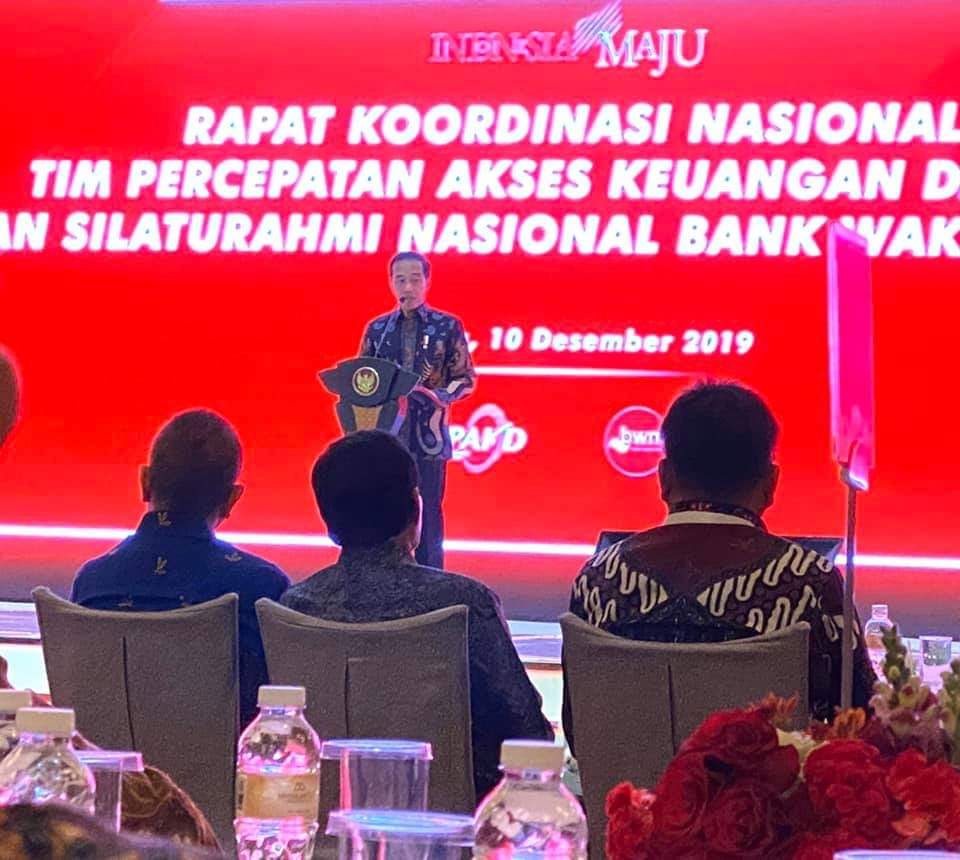 Dibuka Presiden Jokowi, Gubernur OD Hadiri Rakornas TPAKD