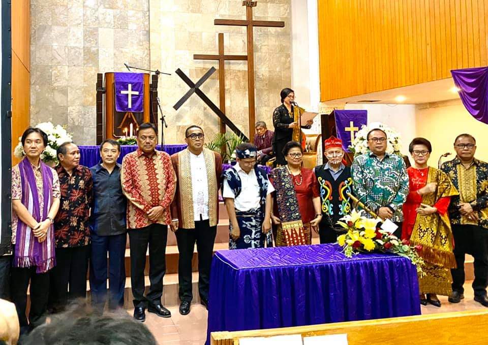 Gubernur Olly Hadiri Serah Terima MPH PGI di Jakarta