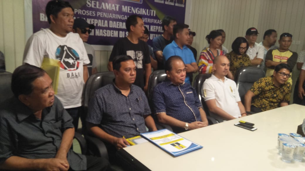 Lewat Partai Nasdem, Vreeke Runtu Daftar sebagai Cagub Sulut