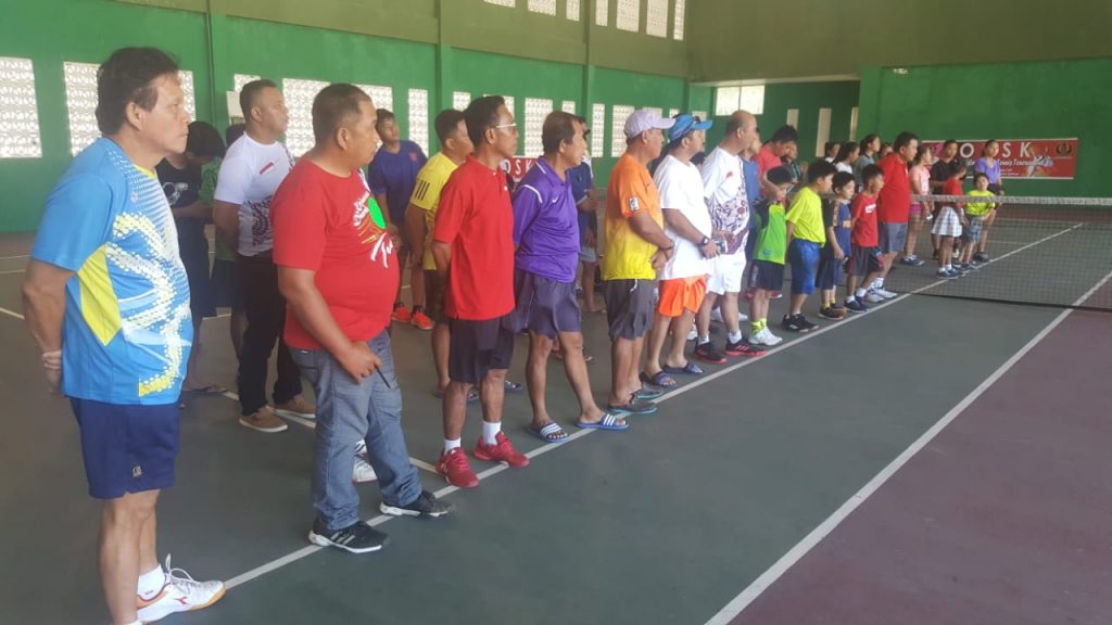 Ratusan Atlet Bersaing di ODSK Christmas Open Tennis Tournament 2019