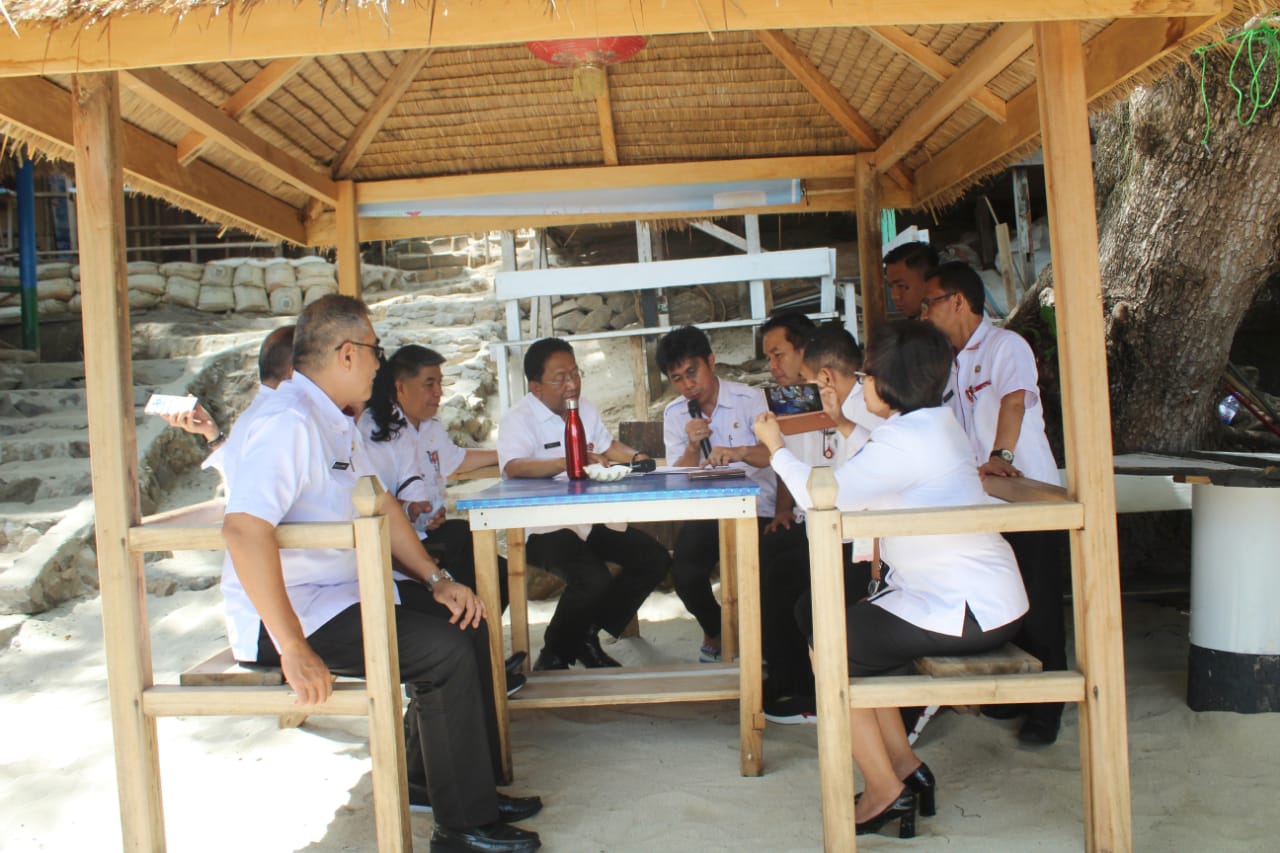 Sekdaprov Silangen Lakukan Rapat ‘On The Spot’ Matangkan KEK Likupang