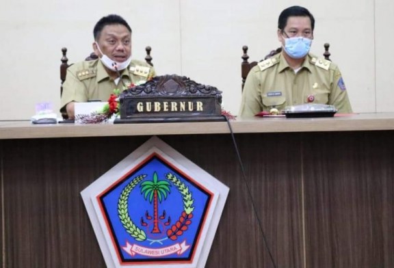 Di Tengah Pandemi Covid-19, tak Jadi Hambatan Pemprov Sulut Jalankan Roda Pemerintahan