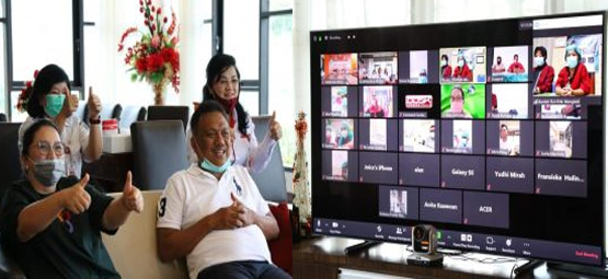 Salut, Gubernur Olly dan Ibu Rita Salurkan Bantuan Protein untuk Tenaga Medis Covid-19