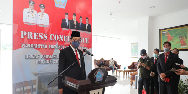Wagub Steven Kandouw Tegaskan Pemprov Sulut Saat ini Belum Ajukan PSBB
