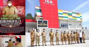 Gubernur Olly Dondokambey Soft Opening RSJ Ratumbuysang