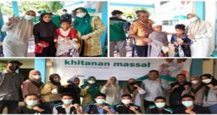 Anak-anak Bunaken Antusias Ikuti Khitanan Massal Forhati Manado