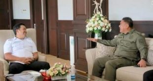 Wagub Kandouw Terima Audiensi Kabinda Sulut, Perkuat Sinergitas